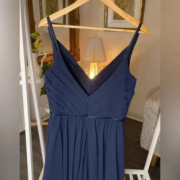 Sorella Vita bridal size 14 — beautiful formal navy gown! - Picture 5 of 7